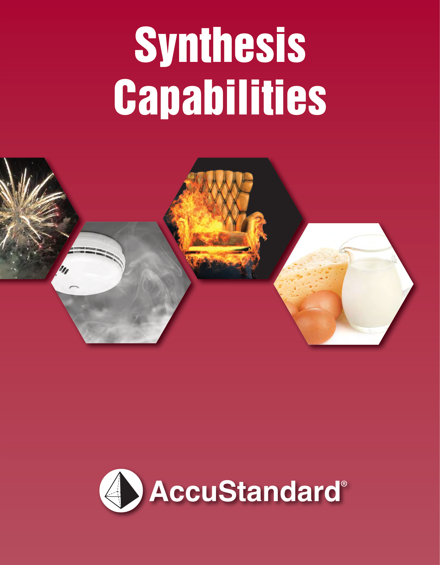 Portada de capacidades de síntesis AccuStandard